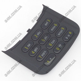 Клавіатура для Nokia N86 цифрова, чорна (Оригінал)