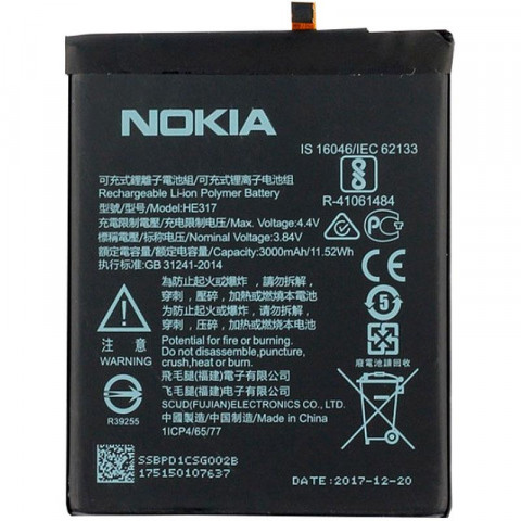 Аккумулятор HE317 для Nokia 6