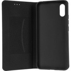 Чехол-книжка Gelius Leather New для Xiaomi Redmi 9a черного цвета