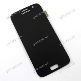 Дисплей Samsung G930 Galaxy S7 с тачскрином, черный, снятый с телефона