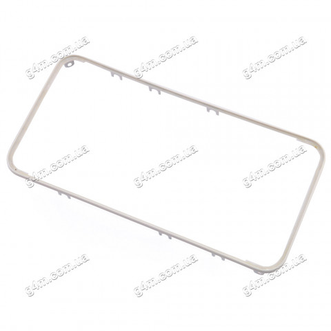 Рамка крепления дисплейного модуля для Apple iPhone 4G (белая)