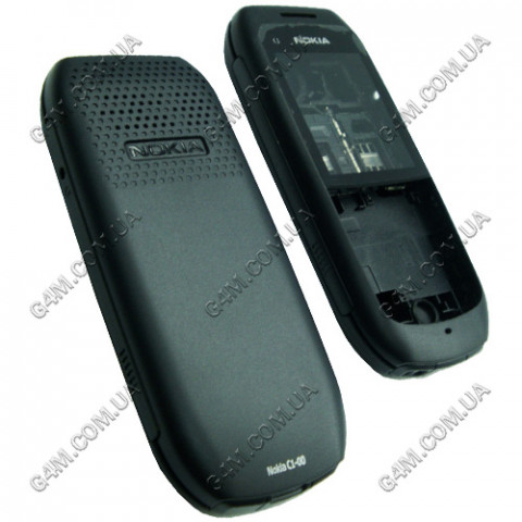 Корпус для Nokia C1-00 темно-сірий, висока якість