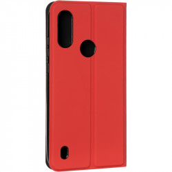 Чехол-книжка Gelius Shell Case для Motorola E6i, E6S красного цвета