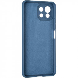Чехол накладка Full Soft Case для Xiaomi 11T синяя