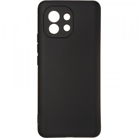 Чехол накладка Full Soft Case для Xiaomi Mi 11 черная