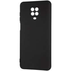 Чехол накладка Full Soft Case для Xiaomi Redmi Note 9s черная
