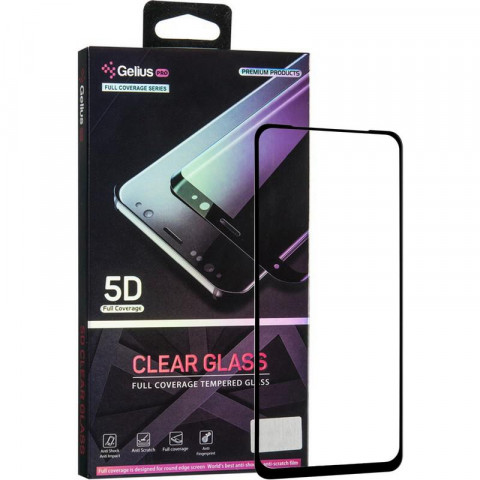 Защитное стекло Gelius Pro Clear Glass для Samsung A207 (A20s) (5D стекло черного цвета)