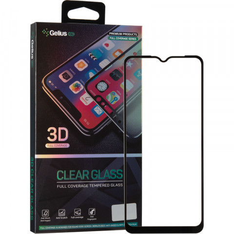 Защитное стекло Gelius Pro для Realme C11 (2021 года) (3D стекло черного цвета)