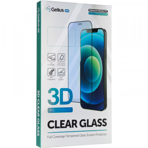 Защитное стекло Gelius Pro для Samsung M325 (M32) (черное 3D стекло)