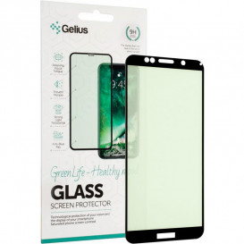 Защитное стекло Gelius Green Life для Huawei Y5P (3D стекло черного цвета)