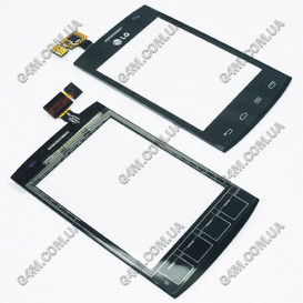 Тачскрін для LG E410 Optimus L1 II чорний