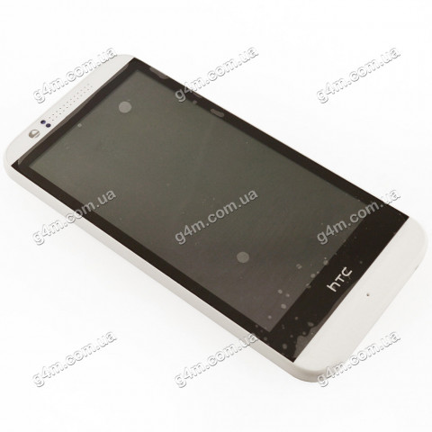 Дисплей HTC Desire 510 с тачскрином и белой рамкой (Оригинал)