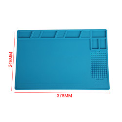 Силіконовий термостійкий килимок для пайки KS-802 (38см на 25см)