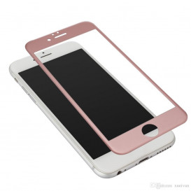 Защитное стекло Full Screen для Samsung G930 Galaxy S7 Duos (3D стекло розового цвета)