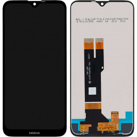 Дисплей Nokia 2.3 TA-1211, TA-1214, TA-1206, TA-1209 с тачскрином, черный