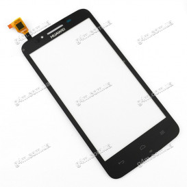 Тачскрин для Huawei Ascend Y511-U30 Dual Sim черный с клейкой лентой