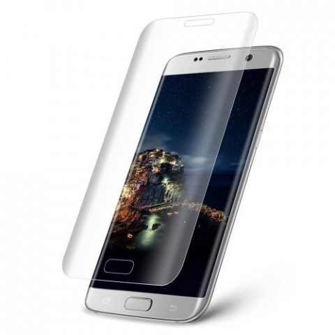 Защитное стекло Full Screen Samsung G935F Galaxy S7 Edge Duos (прозрачное 3D стекло)