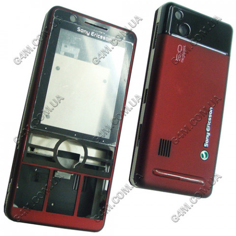 Корпус для Sony Ericsson G900 червоний, висока якість