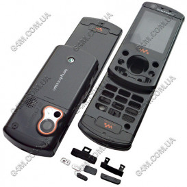 Корпус для Sony Ericsson W900i, W900 чорний, висока якість