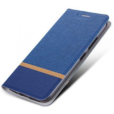Чехол-книжка Book Cover для Huawei Y5 (2017) синего цвета
