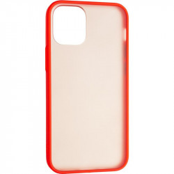 Накладка Gelius Bumper Mat для Apple iPhone 12 Mini (красного цвета)