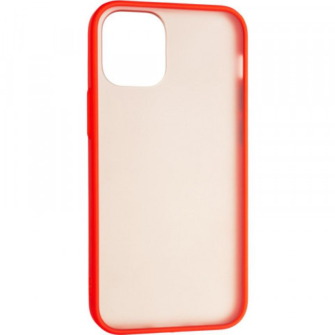 Накладка Gelius Bumper Mat для Apple iPhone 12 Mini (красного цвета)