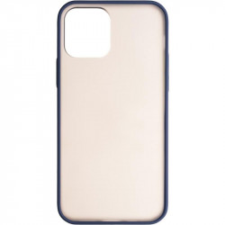 Накладка Gelius Bumper Mat для Apple iPhone 12, iPhone 12 Pro (синего цвета)