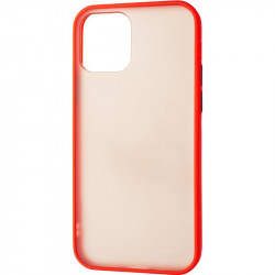 Накладка Gelius Bumper Mat для Apple iPhone 12, iPhone 12 Pro (красного цвета)