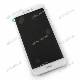 Дисплей Huawei P8 Lite (2017 года) с тачскрином, белый