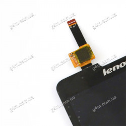 Дисплей Lenovo P780 с тачскрином черный (Оригинал China) V2.0