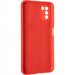 Чехол накладка Full Soft Case для Xiaomi Poco M3 красная