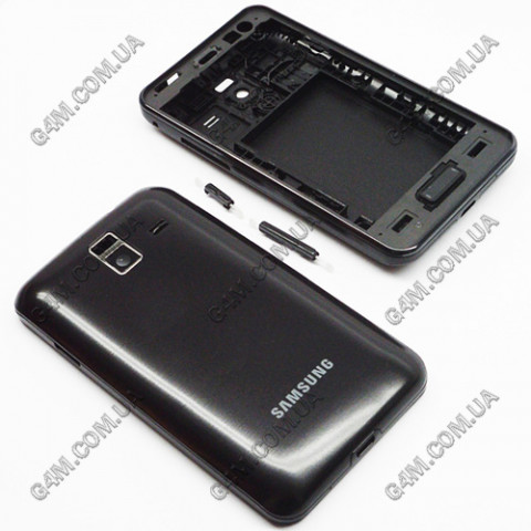 Корпус Samsung S7250 Wave M черный (High Copy)