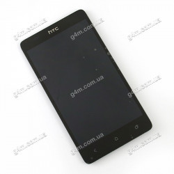 Дисплей HTC Desire 400, T528w One SU с тачскрином, черный