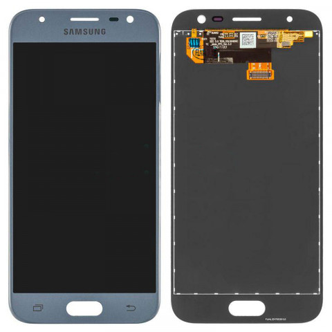 Дисплей Samsung J330 Galaxy J3 (2017 года) с тачскрином, серебристый, копия