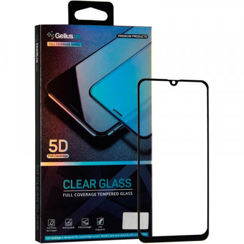Защитное стекло Gelius Pro Clear Glass для Samsung A307 (A30s) (5D стекло черного цвета)