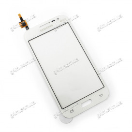 Тачскрин для Samsung G361F Galaxy Core Prime VE LTE, G361H Galaxy Core Prime VE белый (Оригинал)