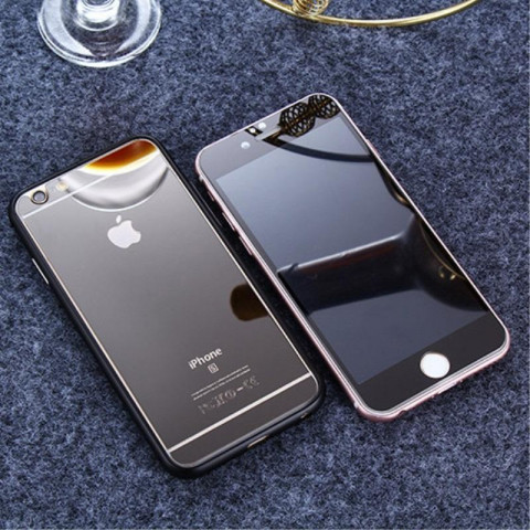 Защитное стекло Magic glass 2 в1 для Apple iPhone 6, Apple iPhone 6S (3D стекло черного цвета)