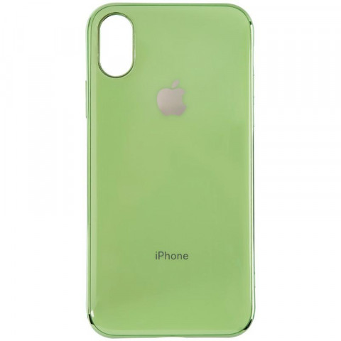 Накладка Anyland Deep Farfor для iPhone X. iPhone XS (зеленого цвета)