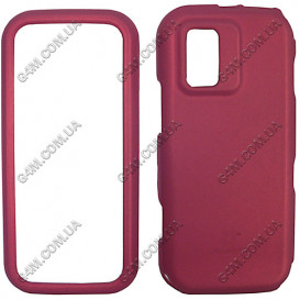 Накладка пластиковая с защитной пленкой POLAISHI для Nokia N97 mini красный