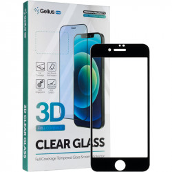 Защитное стекло Gelius Pro для Apple iPhone SE 2020 года (3D стекло черного цвета)