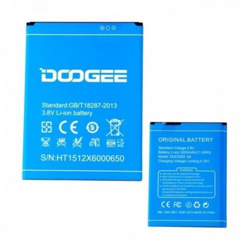 Аккумулятор для Doogee X6, Doogee X6 Pro
