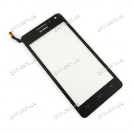 Тачскрин для Huawei Honor 2 U9508 черный с клейкой лентой