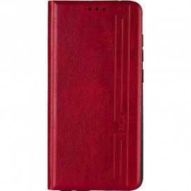 Чехол-книжка Gelius Leather New для Nokia 3.4 красного цвета