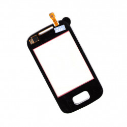 Тачскрин для Samsung S5300, S5302 Galaxy Pocket розовый с клейкой лентой