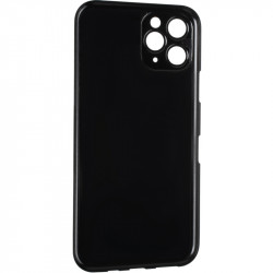 Накладка Gelius Slim Full Cover Case с защитным стеклом для Apple iPhone 12 Pro Max (черного цвета)