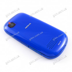 Корпус для Nokia Asha 200, Asha 201 синій, висока якість