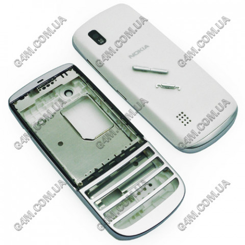 Корпус для Nokia Asha 300 білий, висока якість