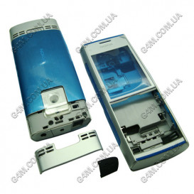 Корпус для Nokia X2-00 сріблястий, висока якість