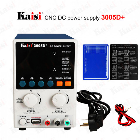 Источник питания Kaisi 3005D+ CNC DC (30 Вольт, 5 Ампер)