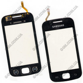 Тачскрин для Samsung S5660 Galaxy Gio черный (Оригинал China)